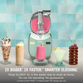 Ninja SLUSHi XL 128oz Smart Frozen Drink Maker Green