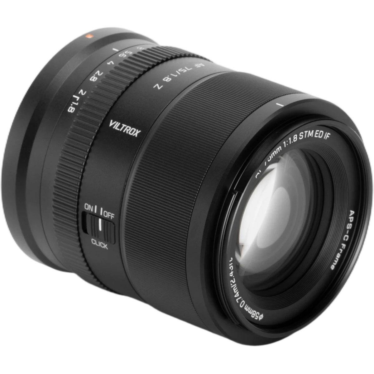 a 5.6 4 AF 2.8 75/1.8 Z Z 2  1.8 VILTROX ON I OFF I CLICK

T:1.BSTMEDIF wwc i APS-C  Frame 4m/2  0 58mm