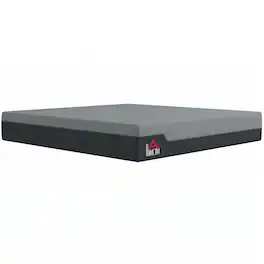 Homcom - Mattress, 12 Inch Memory Foam Mattress for Pressure Relief, Graphene Gel Cooling Copper Bed in a Box - Gray