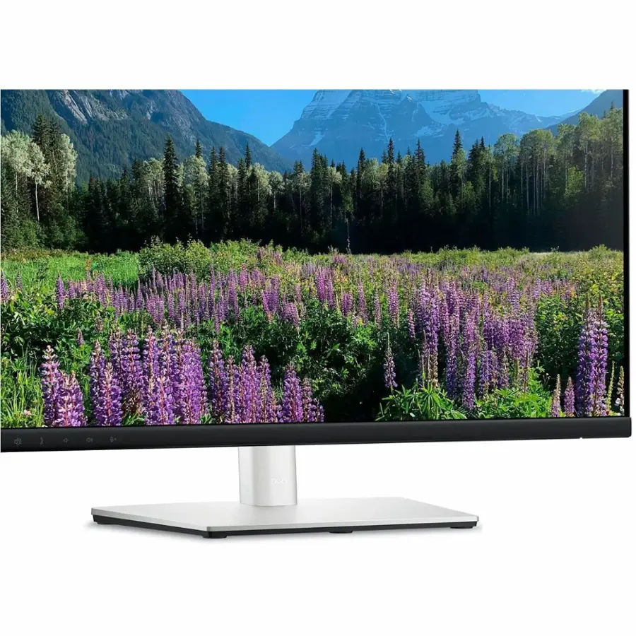 Alt View 27. Dell - 23.8" IPS LED FHD 75Hz Monitor (USB, HDMI) - Black, Silver.