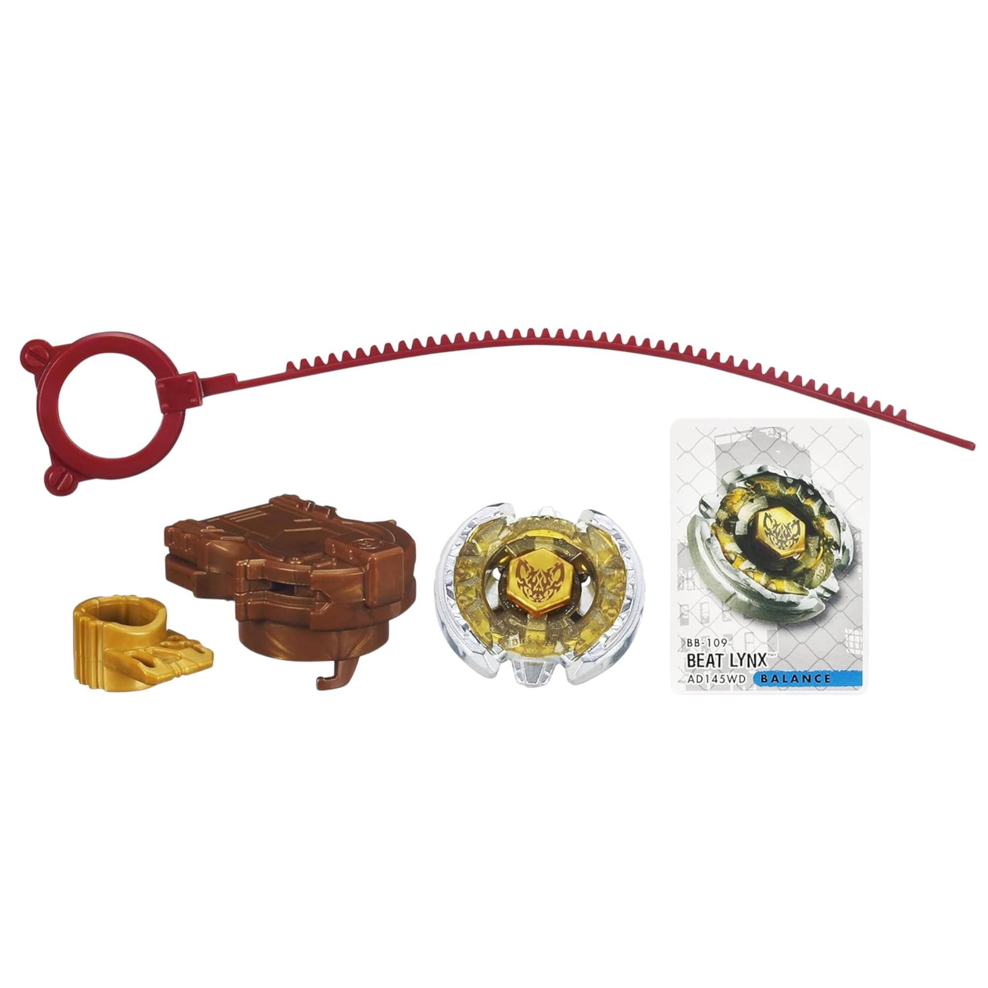 Hasbro Beyblade Metal Fusion Battle Top Wave 7 BB 109 Beat Lynx