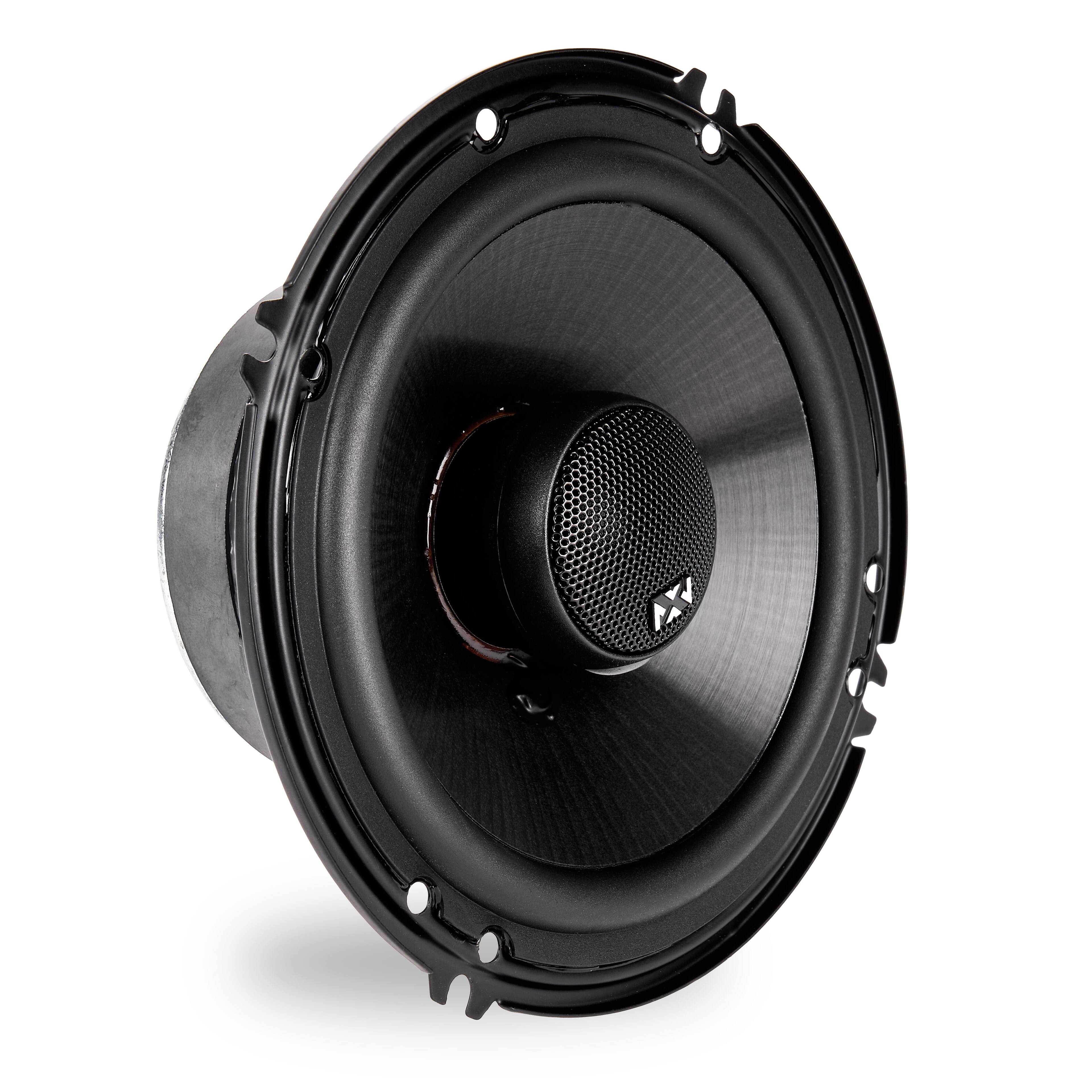 Alt View 2. NVX - VSP60 600W Peak (200W RMS) 6in V-Series 2-Way Coaxial Speakers with 25mm Silk Dome Tweeters.