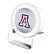 Front. Keyscaper - Arizona Wildcats Linen Print Nightlight Charger & Bluetooth Speaker - White.
