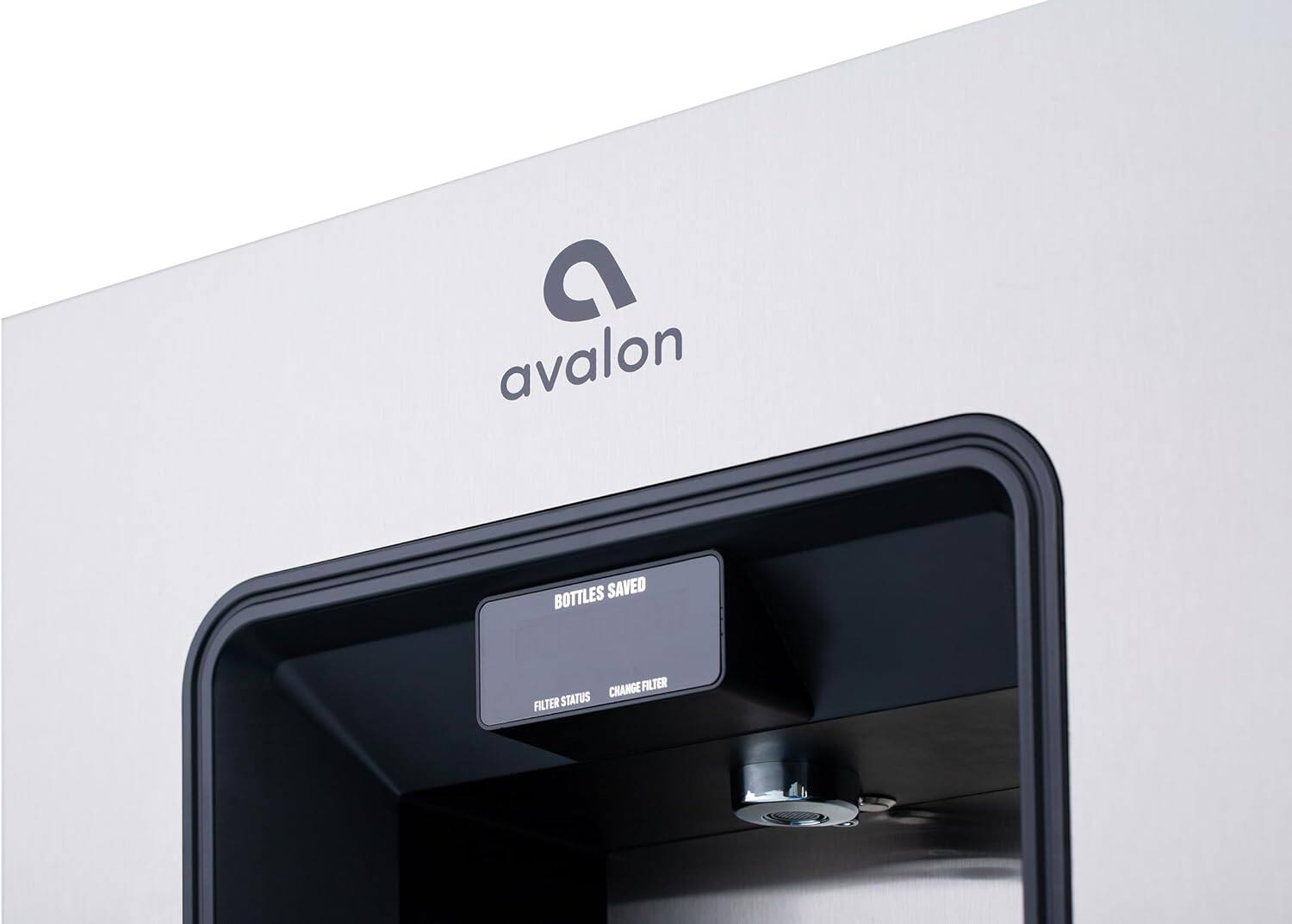 avalon  
BOTTLES SAVED  
FILTER STATUS  
CHANGE FILTER