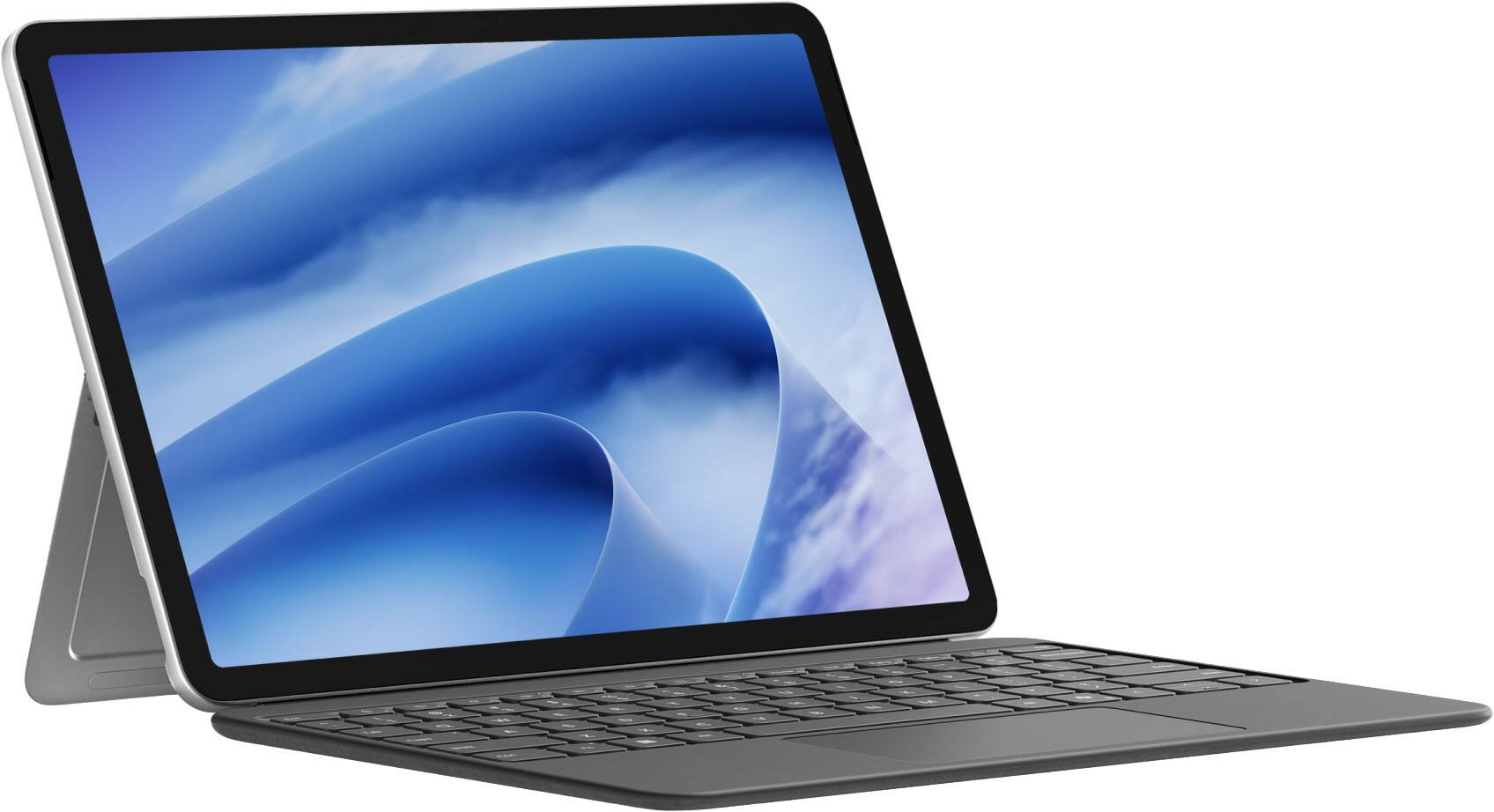 Front. Microsoft - Surface Pro - 12" Touchscreen - Snapdragon X2 Plus (6 Core) - 16GB Memory - 256GB UFS - Device Only - Platinum.