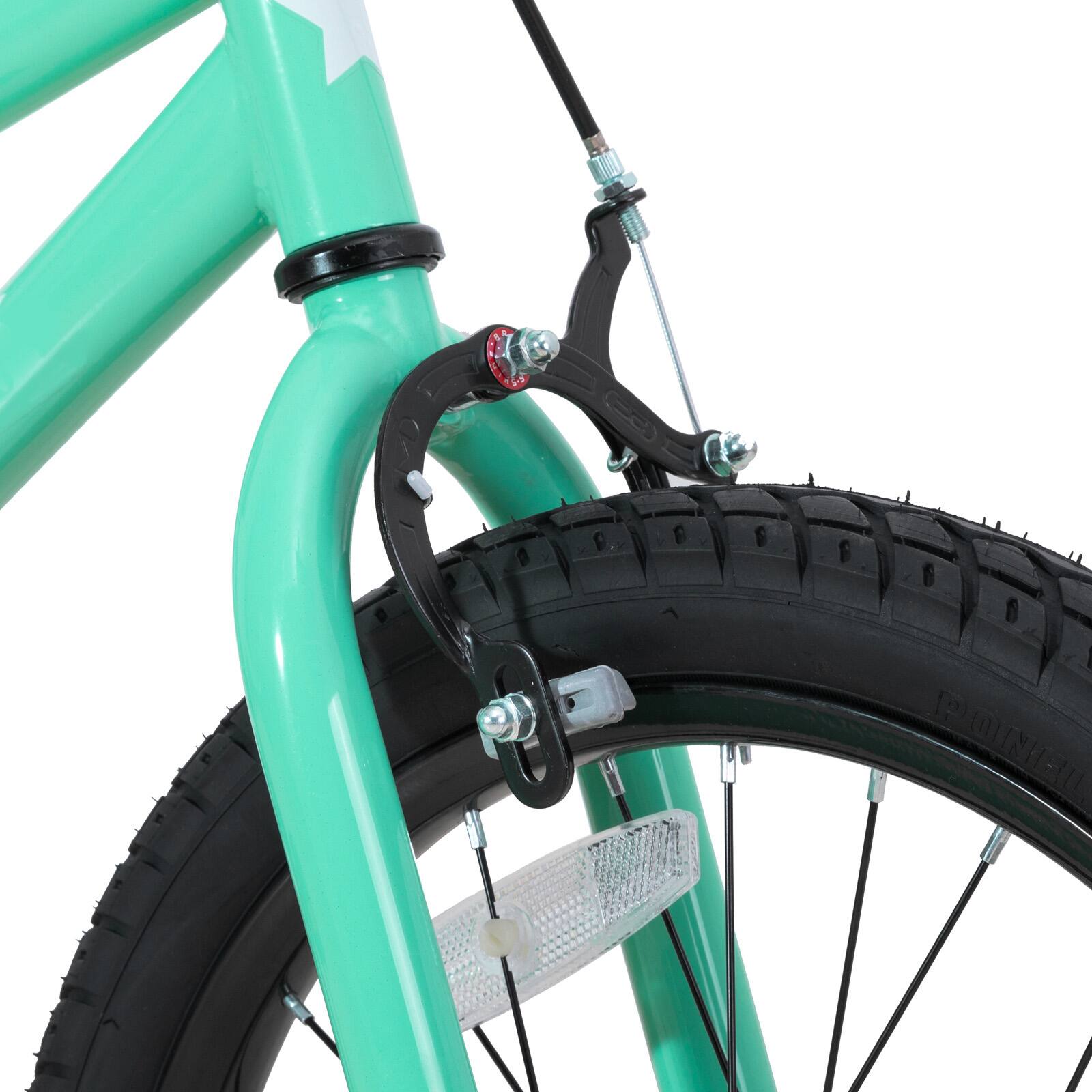 Alt View 4. JOYSTAR - JOYSTAR Totem 18 Inch Kids Bike with Training Wheels, Children's Bike for 5-9 Years Old Boys Girls, Green - Green.