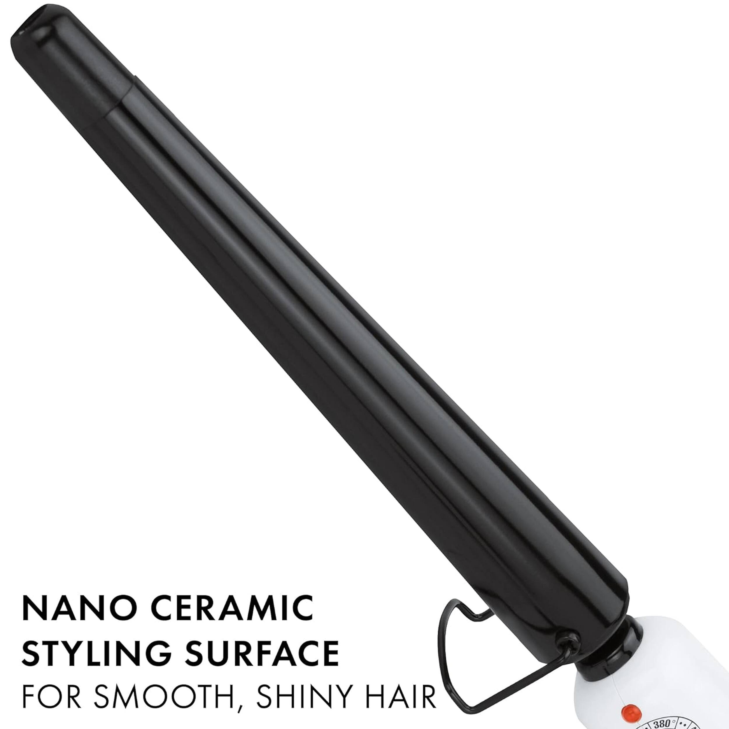 NANO CERAMIC STYLING SURFACE FOR SMOOTH, SHINY HAIR