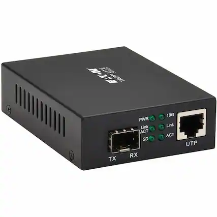 ET-N LITE TRIPP TX PWR Link ACT SD RX 10G Link ACT UTP