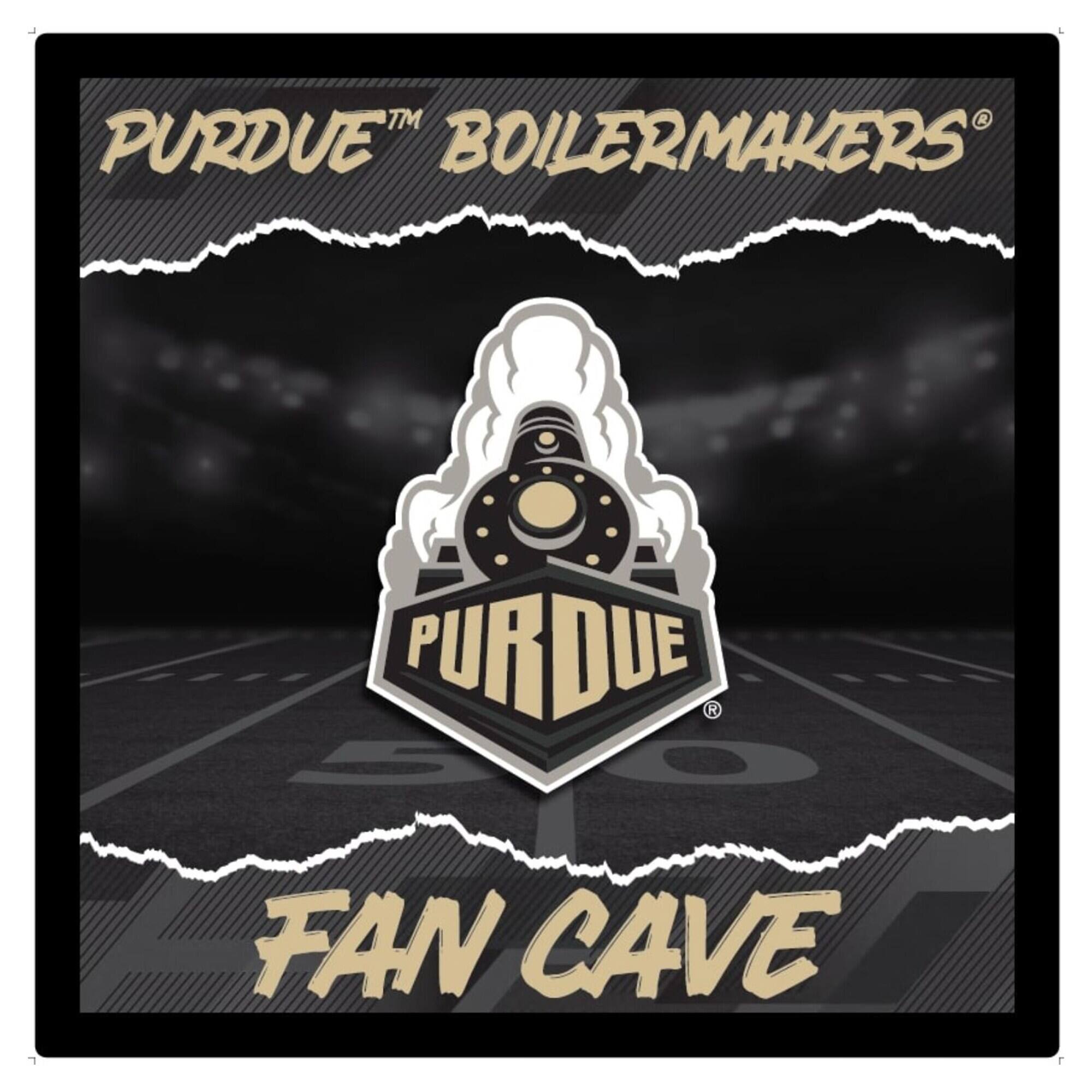PURDUE BOILERMAKERS  
PURDUE  
FAN CAVE