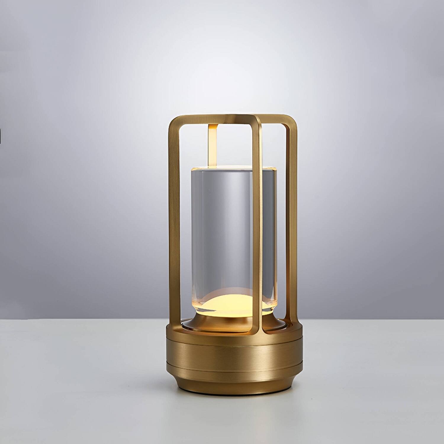 Angle. Lamp Depot - Portable Cordless Lantern Table Lamp.