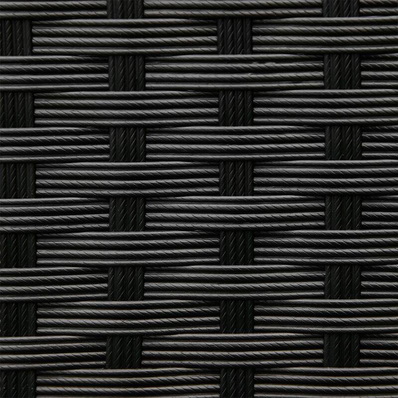 Alt View 7. Outsunny - Raised Garden Bed, Elevated Planter Box with Rattan Wicker Look, Tool Storage Shelf, Portable Design for Herbs - Black.