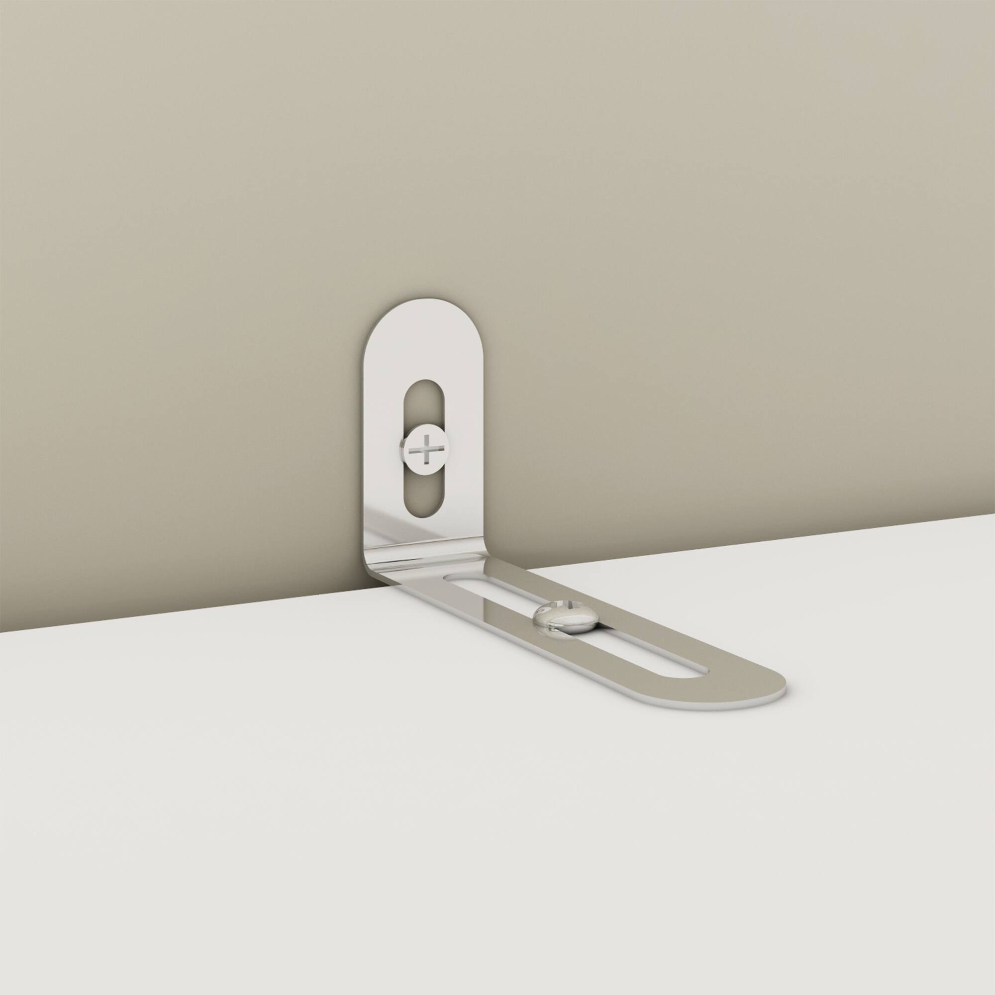 Alt View 5. FUFU & GAGA - FUFU&GAGA 4 - Door Wardrobe with Wooden Handles & Anti - Tip Safety - White.