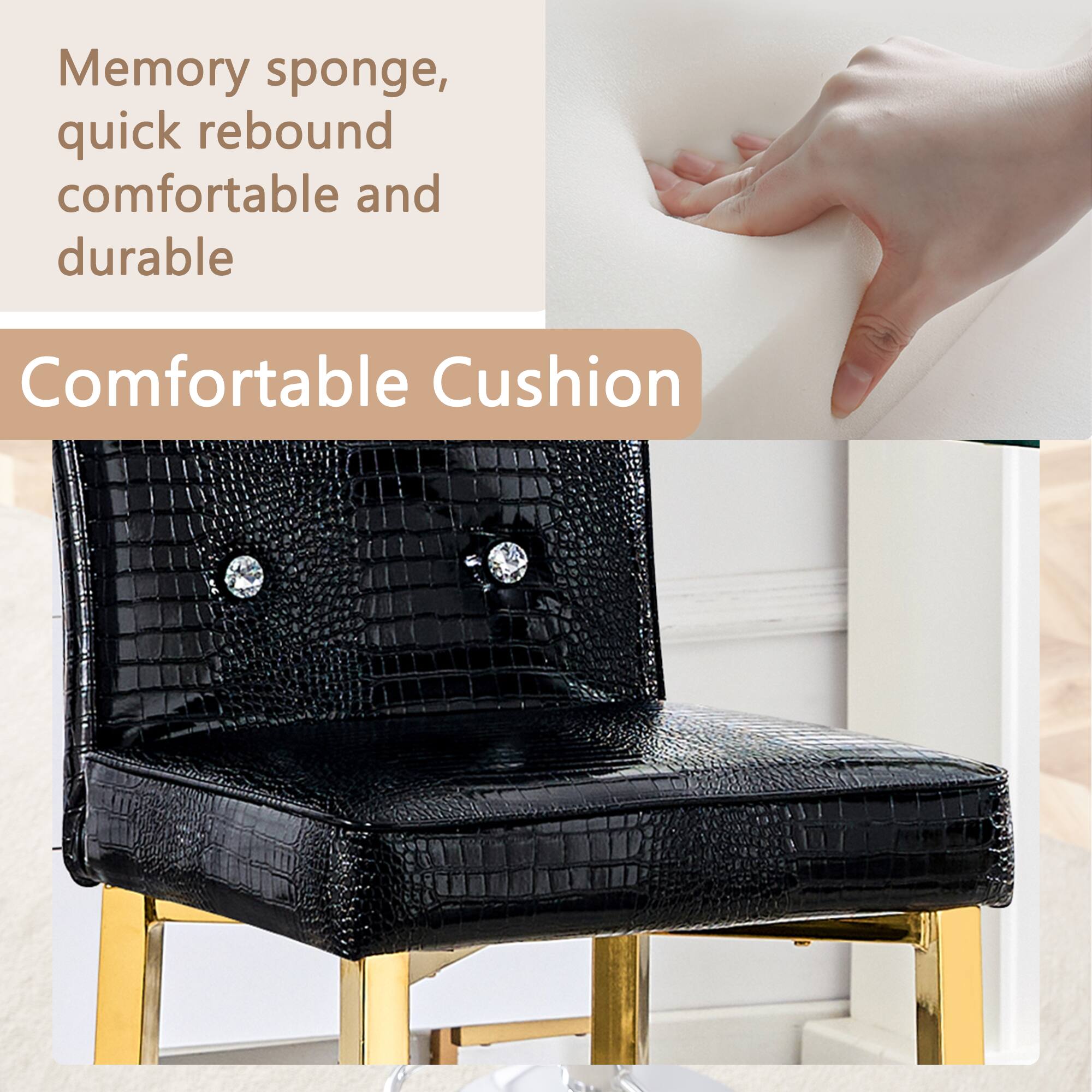 Memory sponge, quick rebound comfortable and durable

Comfortable Cushion