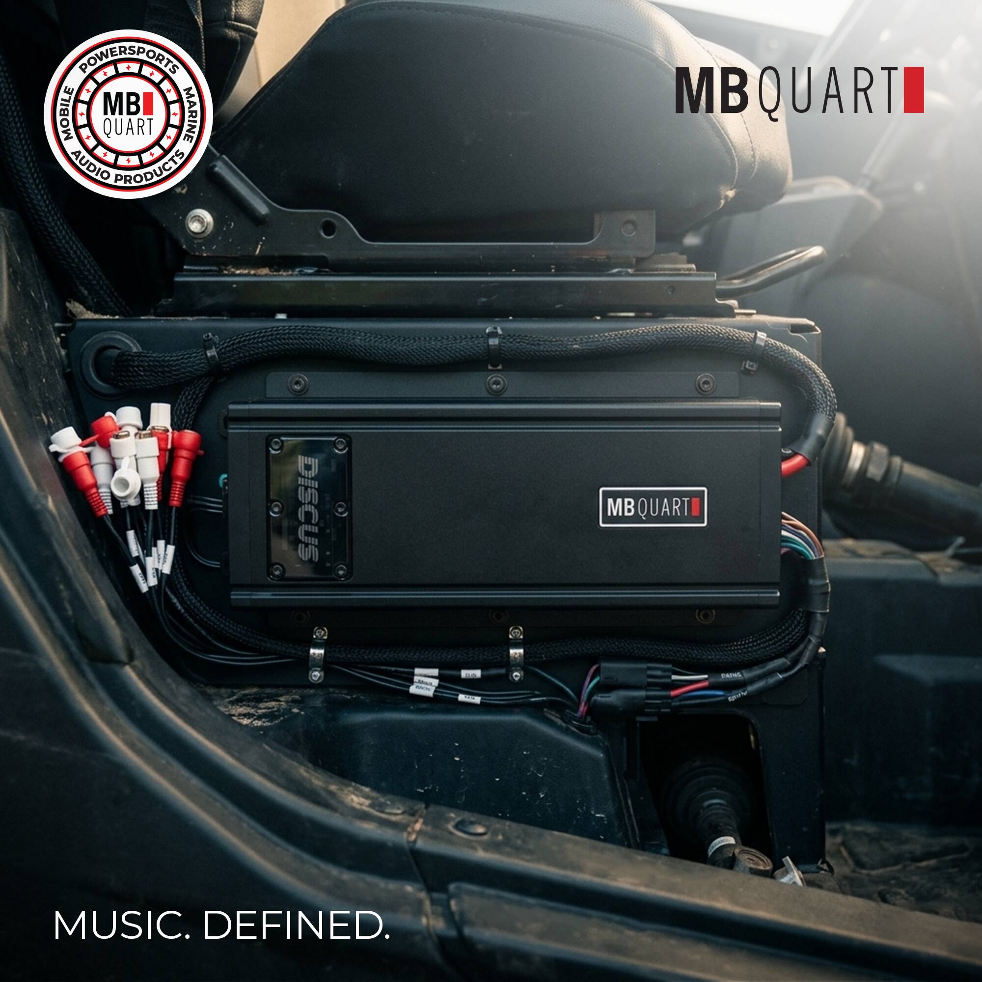 POWERSPORTS MOBILE MARINE AUDIO PRODUCTS MB QUART MUSIC. DEFINED.