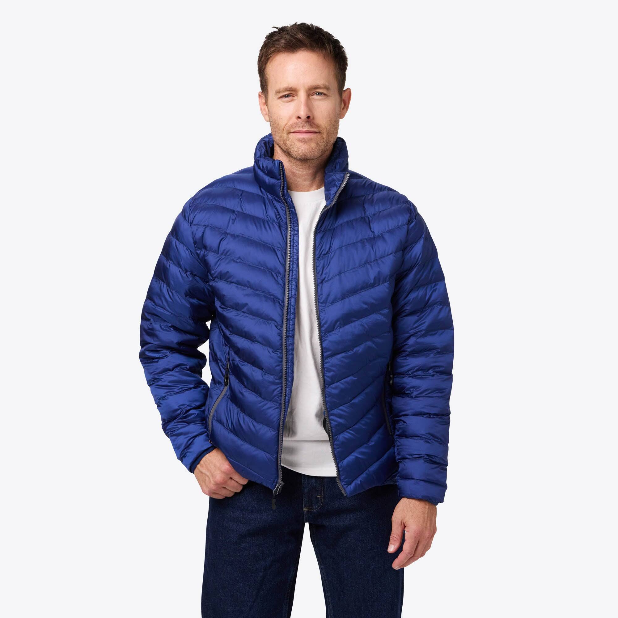 Alt View 2. Mobile Warming - Men's Backcountry Xtera Heated Jacket - Navy.