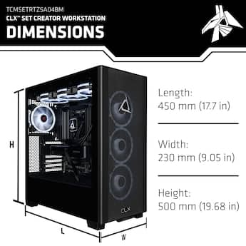 CLX Set Creator Workstation AMD Ryzen 9 9950X3D2 192GB DDR5 NVIDIA CLX Set Creator Workstation AMD Ryzen 9 9950X3D2 192GB DDR5 NVIDIA