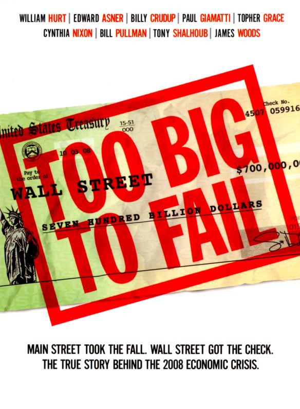  Too Big to Fail [DVD] [2011]