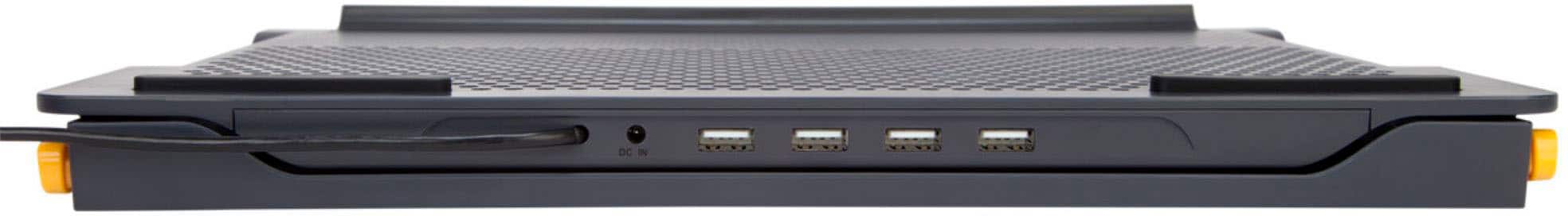 Alt View 15. Targus - Chill Mat+ Laptop Cooling System with 4-Port USB Hub - Gray.