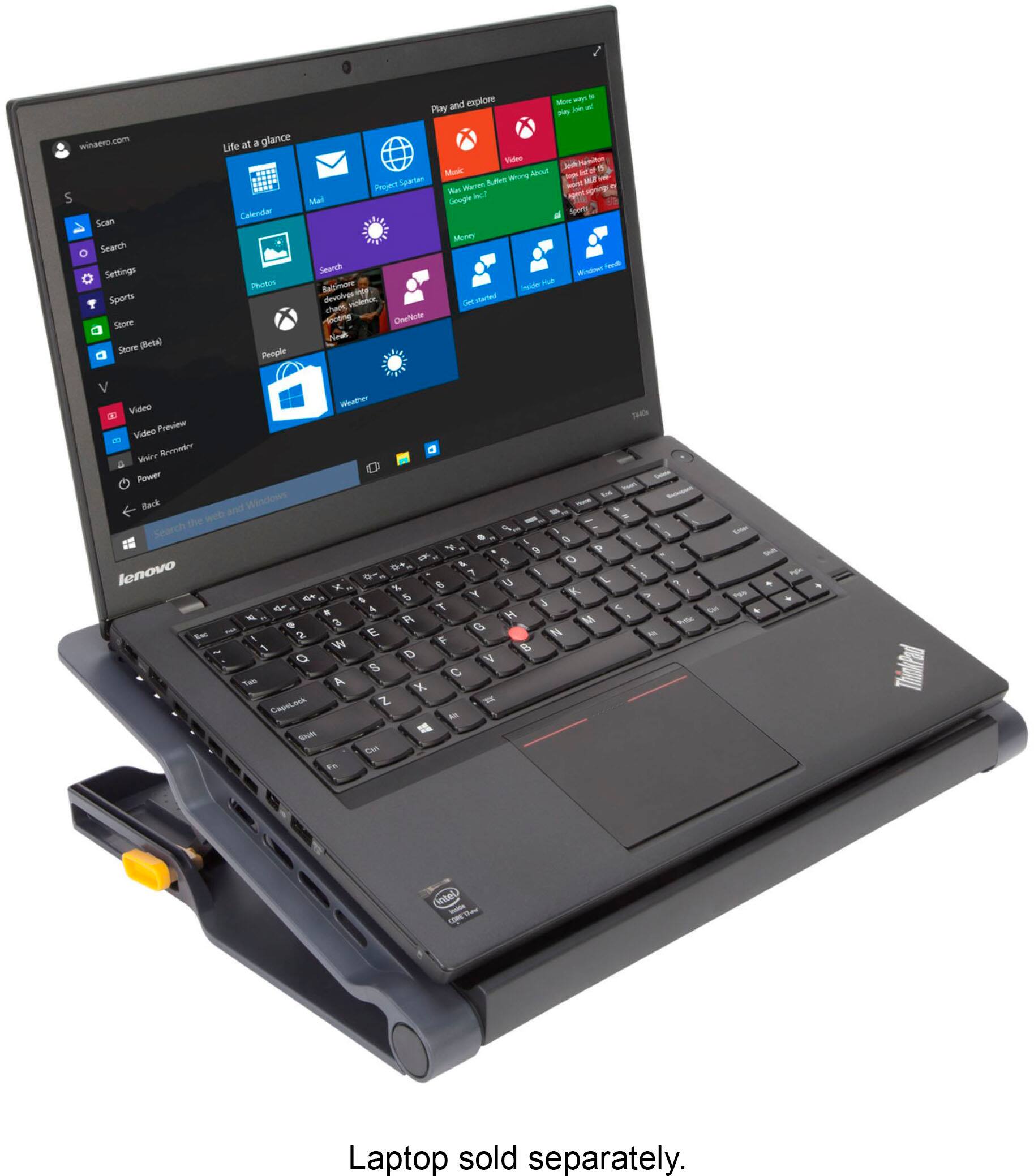 Alt View 17. Targus - Chill Mat+ Laptop Cooling System with 4-Port USB Hub - Gray.