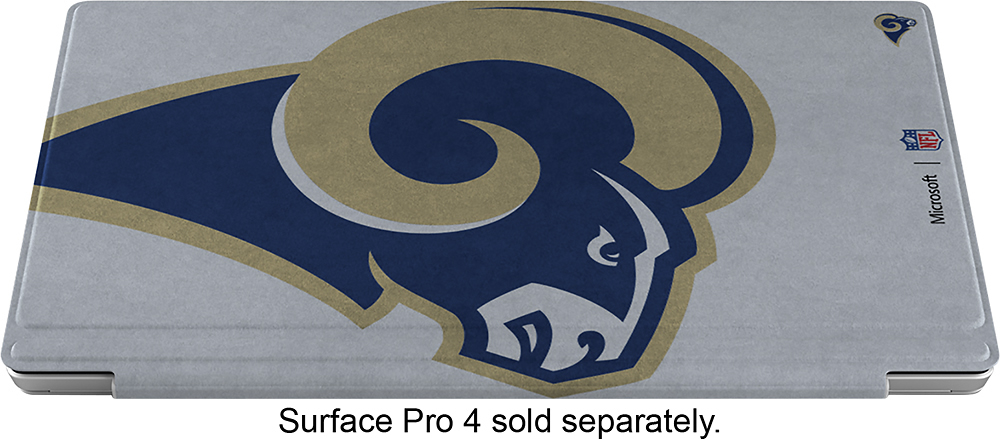 Microsoft Surface Pro 4 Special Edition NFL Type Cover Los Angeles Rams  QC7-00149 - Best Buy