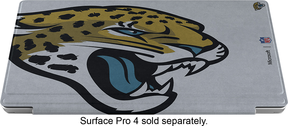 Microsoft Surface Pro 4 Special Edition NFL Type Cover Jacksonville Jaguars  QC7-00150 - Best Buy