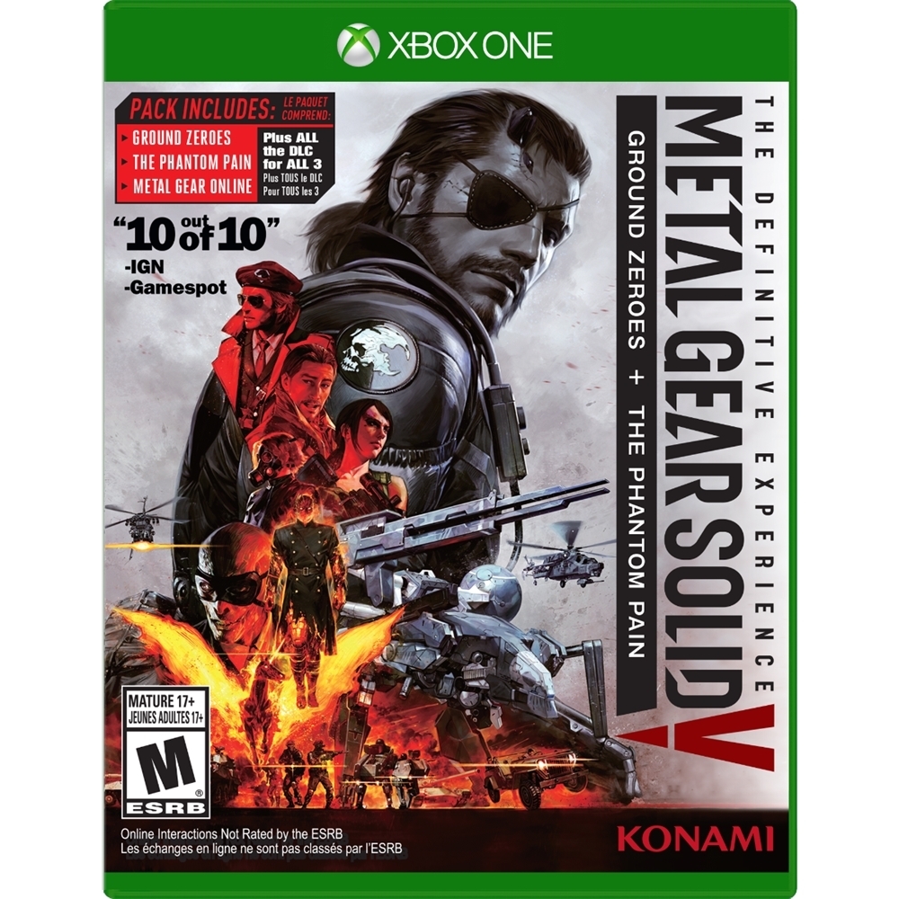 0円 『4年保証』 Metal Gear Solid V The Definitive Experience 輸入版:北米 - XboxOne