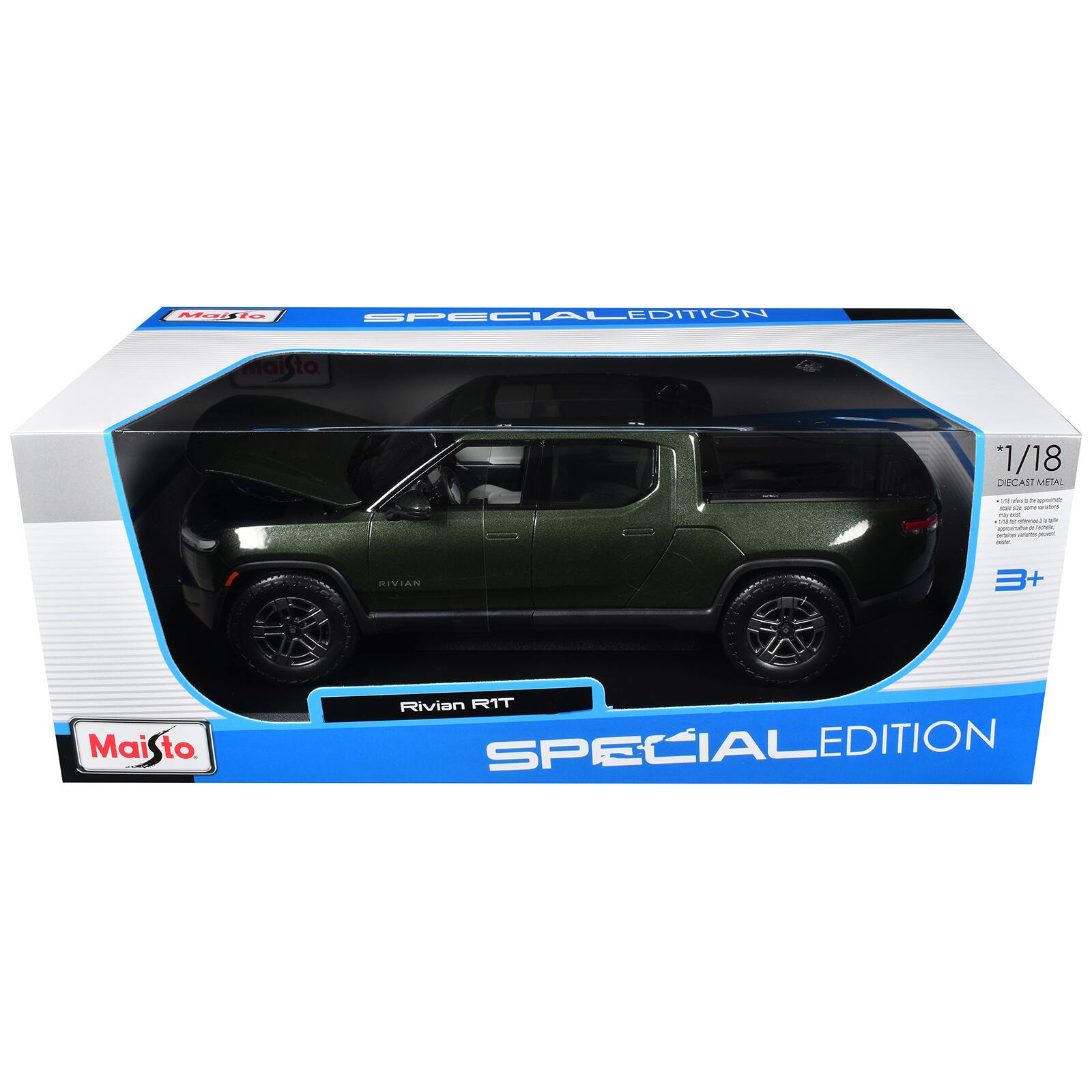 Maisto SPECIAL EDITION 1/18 DIECAST METAL - Rivian R1T SPECIAL EDITION