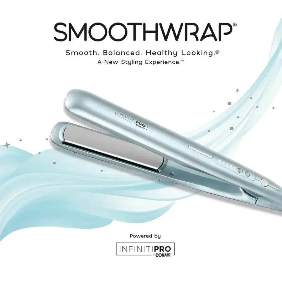 SMOOTHWRAP: Smooth. Balanced. Healthy Looking. A New Styling Experience. Powered by INFINITIPRO by CONAIR.