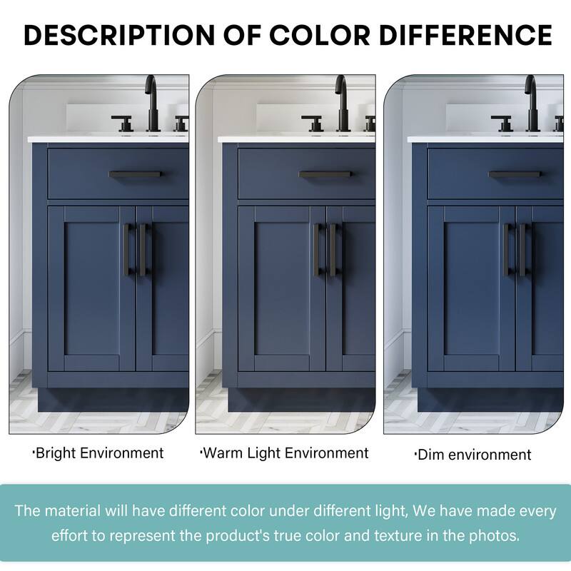 DESCRIPTION OF COLOR DIFFERENCE

Bright Environment
Warm Light Environment
Dim environment

The material will have different color under different light. We have made every effort to represent the product's true color and texture in the photos.
