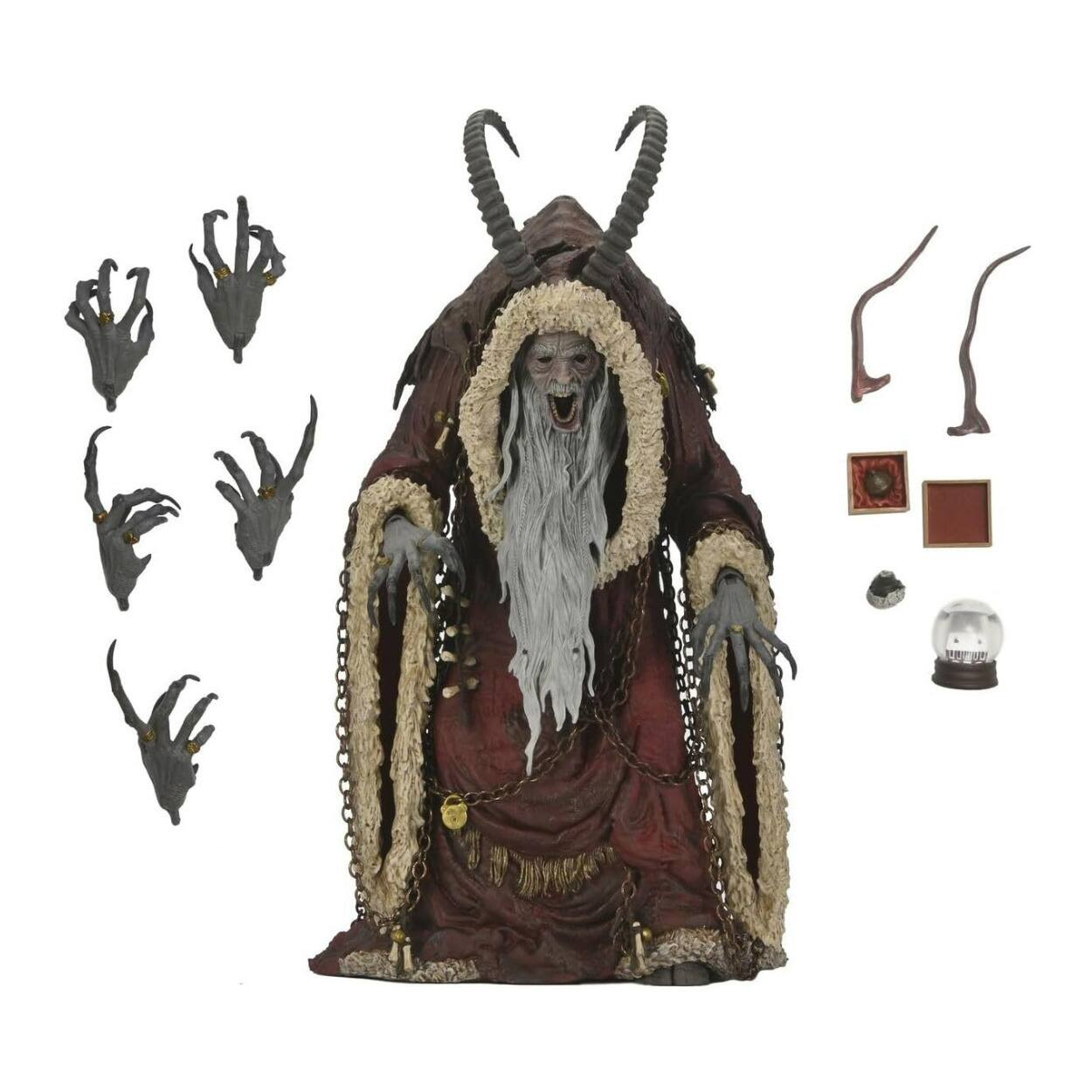 Front. NECA - NECA Deluxe Krampus Action Figure with 10 Inch Plus Scale Size.