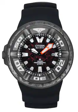 Citizen - Eco-Drive Marine Godzilla Limited Edition Dial Diver's BJ8059-03Z 300M Men's Watch - Red