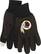 Front Standard. WinCraft - Washington Redskins Touch-Screen Gloves - Black.