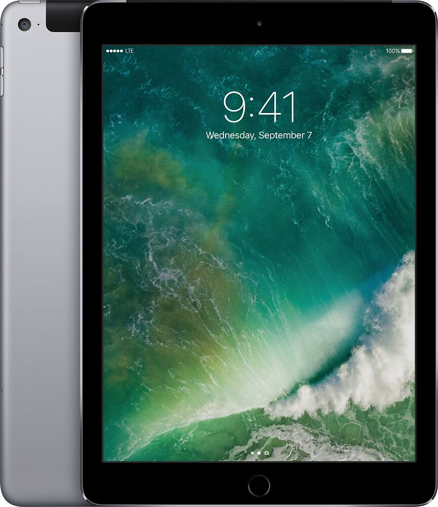 Best Buy: Apple iPad Air 2 with Wi-Fi + Cellular 16GB (AT&T) Space