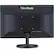 Back. ViewSonic - 21.5 LCD FHD Monitor (DisplayPort VGA, HDMI) - Black.