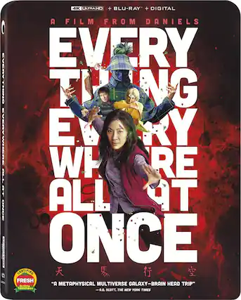 Front. Everything Everywhere All at Once - 4K Blu-Ray.