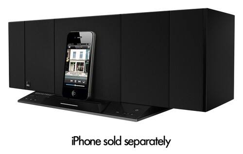 Front Standard. Soundfreaq - Sound Stack Bluetooth Speaker for Select Apple® Devices - Black.