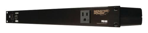 Front Standard. Monster - PRO 600 PowerCenter 9-Outlet Surge Protector.