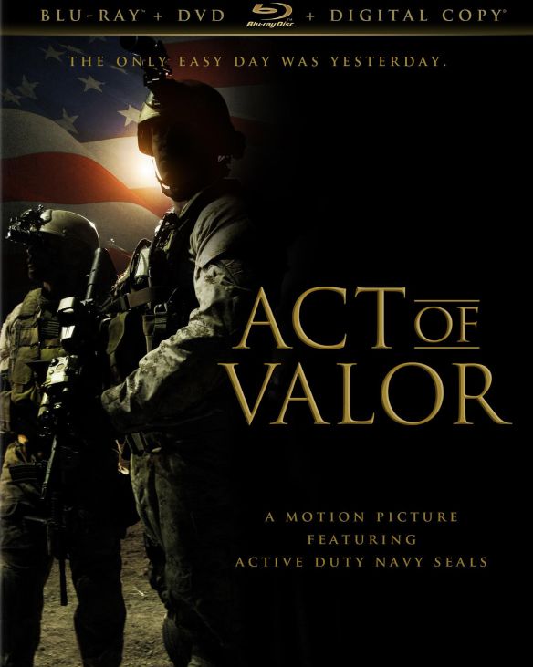  Act of Valor [Blu-ray/DVD] [Includes Digital Copy] [2012]