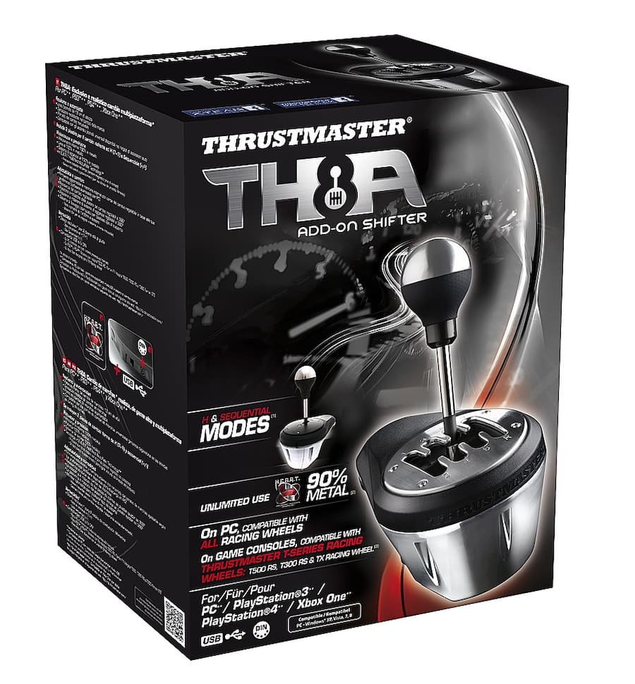 Thrustmaster TH8A Add On Shifter Black 4060059 - Best Buy Thrustmaster TH8A Add On Shifter Black 4060059 - Best Buy