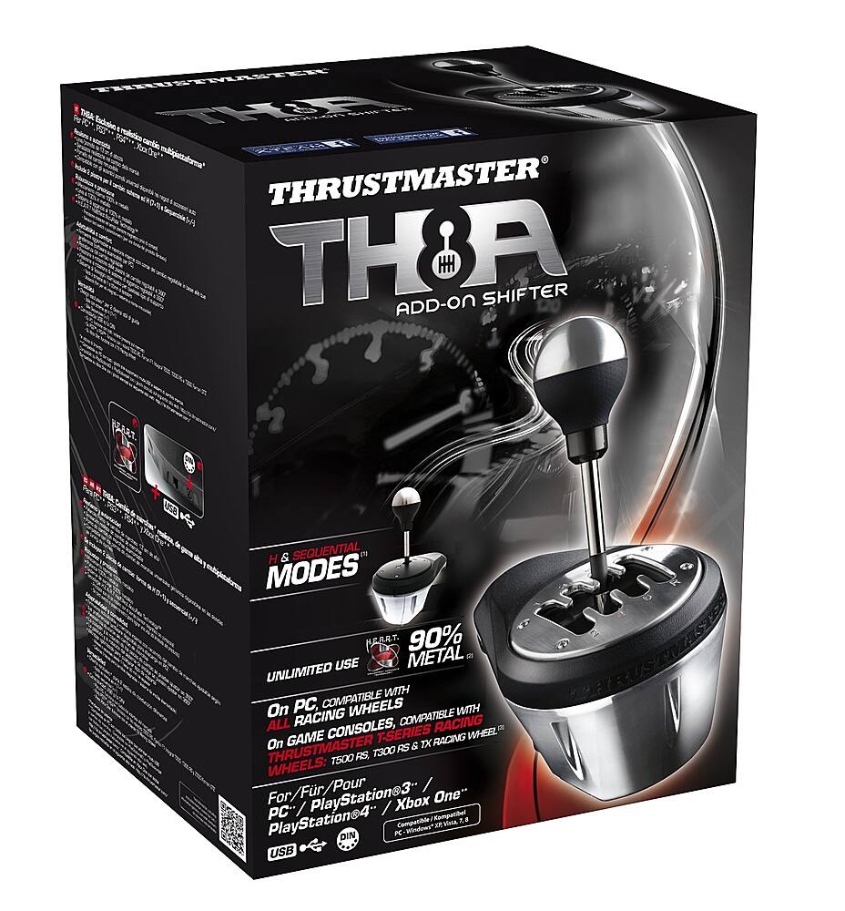 Alt View 13. Thrustmaster - TH8A Add-On Shifter.