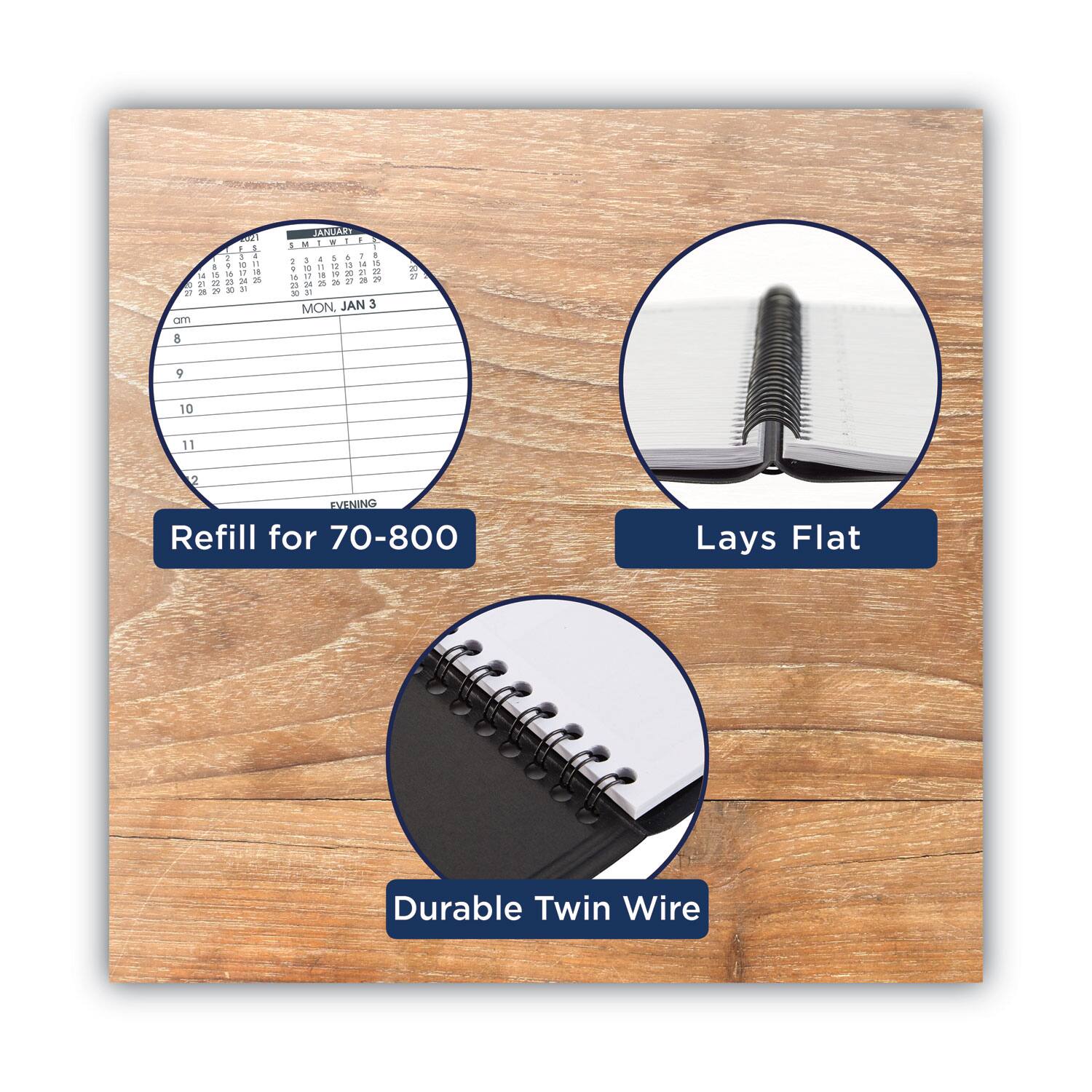 - Refill for 70-800
- Lays Flat
- Durable Twin Wire