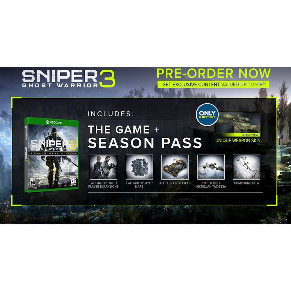 Alt View 12. CI Games - Sniper: Ghost Warrior 3 Season Pass Edition.