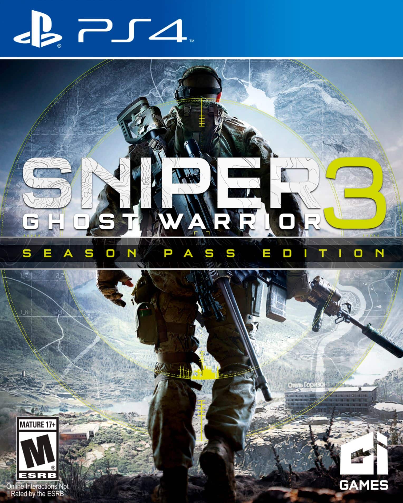 Front. CI Games - Sniper: Ghost Warrior 3 Season Pass Edition.