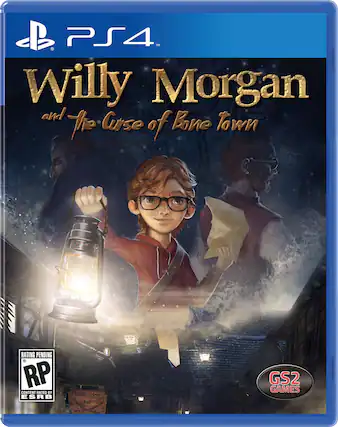 Front. GS2 Games - Willy Morgan and the Curse of Bone Town. - E10+ (Everyone 10+)