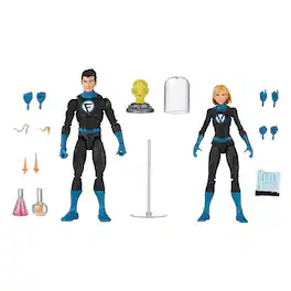 Hasbro - Marvel Legends Fantastic Four 6 Inch Action Figure 2-Pack | Franklin & Valeria