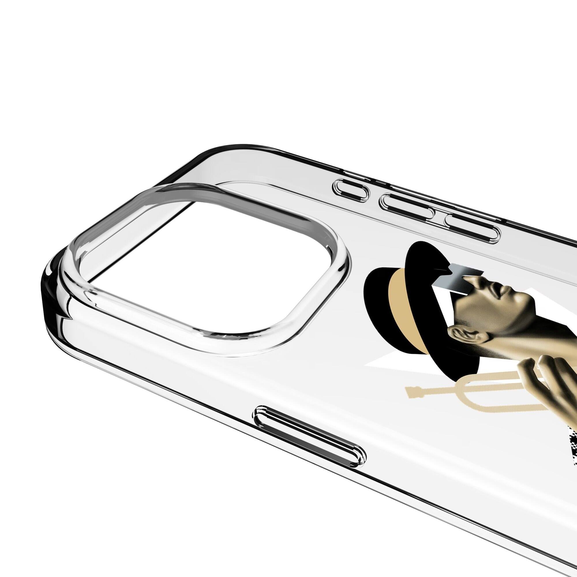Alt View 2. Keyscaper - New Orleans Saints iPhone Clear Case - 14 - Multicolor.
