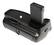 Front. Bower - Power Grip for Canon T3 DSLR Cameras - Black.