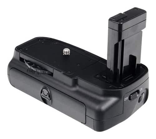 Bower - Power Grip for Nikon D3100 and D5100 DSLR Cameras - Larger Front