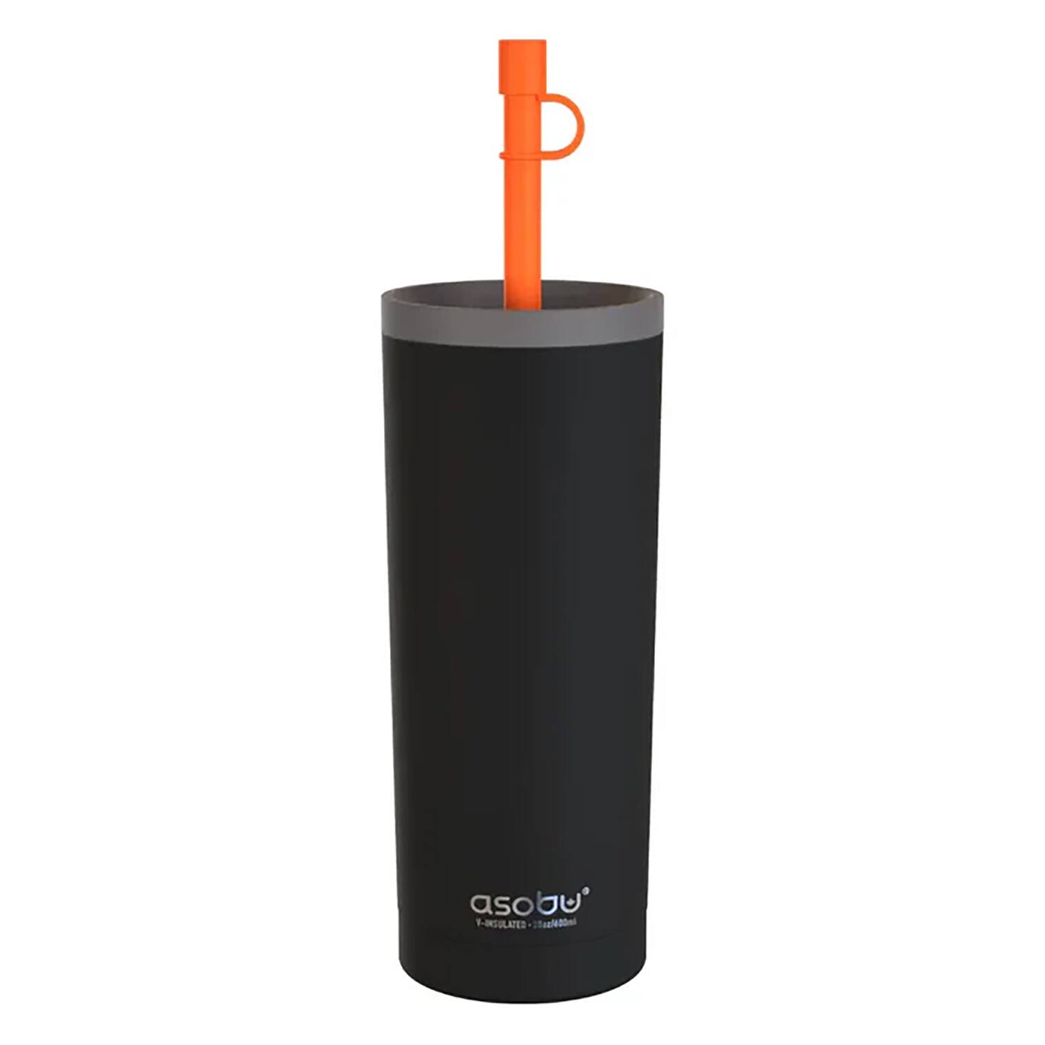 Asobu - 20-Ounce Super Sippy Insulated Coffee Tumbler - Black