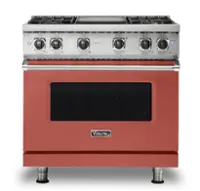 Viking - 5-Series Gas Sealed Burner Range - Spiced Cider - Front_Zoom